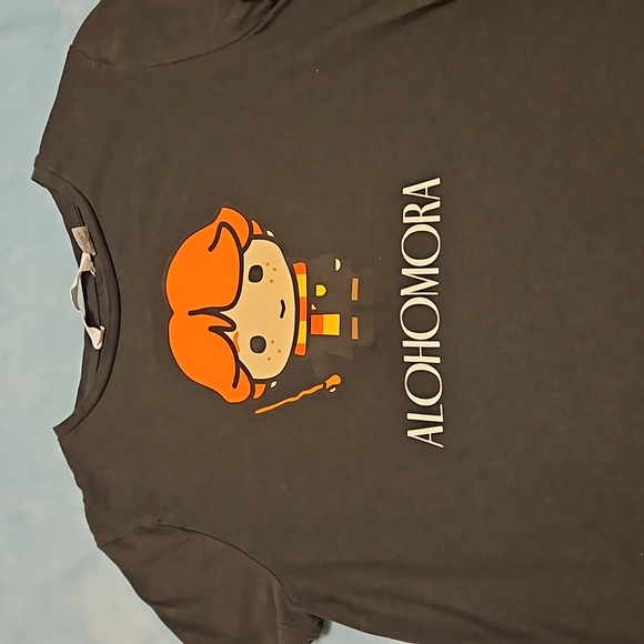 H&M Harry Potter Ron Weasley Black s/s Tshirt size Juniors 16-18 - Picture 2 of 3